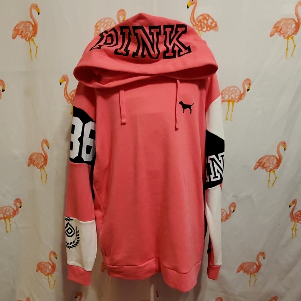 Pink hoodie